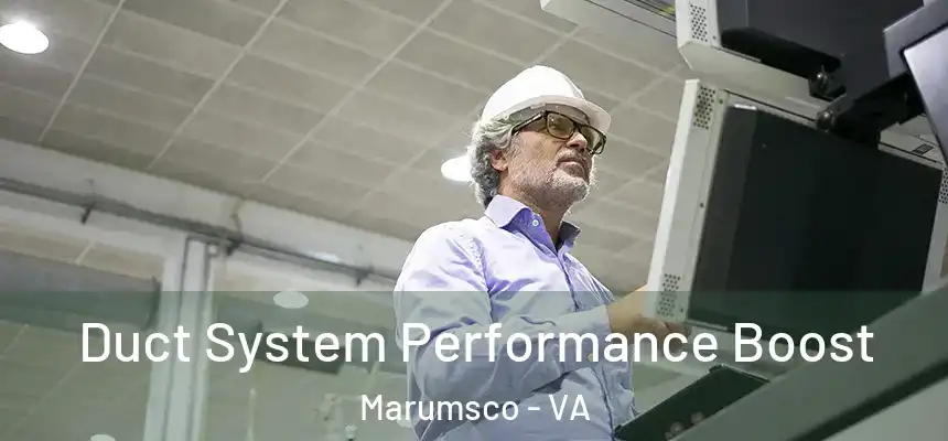  Duct System Performance Boost Marumsco - VA